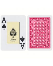 Fournier Poker 818 Jumbo Index Premium Karten rot