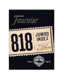 Fournier Poker 818 Jumbo Index Premium Karten blau
