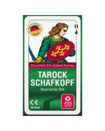 ASS Altenburger Tarock Schafkopf bayerisches Bild in Faltschachtel