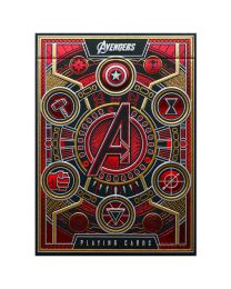 Avengers rote Ausgabe Spielkarten