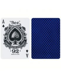 Bee Blue Metalluxe Spielkarten