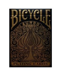Bicycle Aureo Black Spielkarten