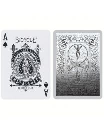 Bicycle Playing Cards Metalluxe® Silber 2023
