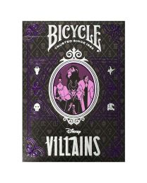 Bicycle Playing Cards Disney Villains lila