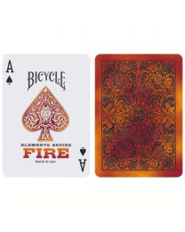 Bicycle Fire Playing Cards Elements Series