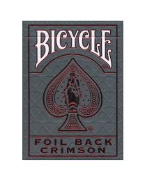 Spielkarten Bicycle MetalLuxe Crimson Rider Back