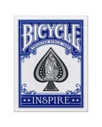 Bicycle Inspire Spielkarten blau