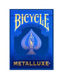 Bicycle® Metalluxe Spielkarten blau