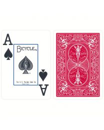 Bicycle Prestige Poker Spielkarten Plastik rot