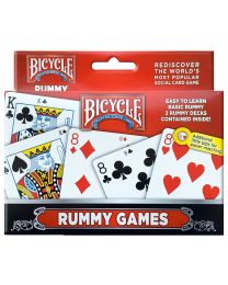 Bicycle Rummy Spielkarten 2er-Pack