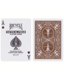 Bicycle Tactical Field Playing Cards Wüste braun
