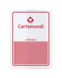Casino Spielkarten Plastik Cartamundi rot