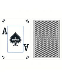COPAG Spielkarten Texas Hold’em Plastic Peek Index blau