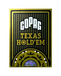 COPAG Karten Texas Hold'Em Gold Jumbo Index blau