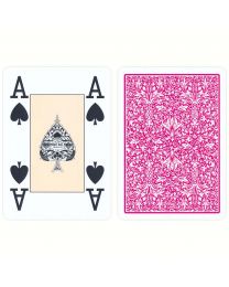 Dal Negro Spielkarten Poker rosa