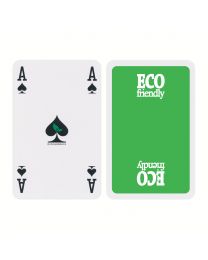 Öko-Spielkarten mit Logo