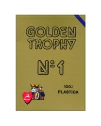 Golden Trophy Modiano Karten blau