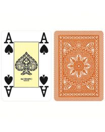 Modiano Karten Poker Cristallo 4 Eckzeichen braun