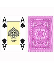 Modiano Karten Poker Cristallo 4 Eckzeichen violett
