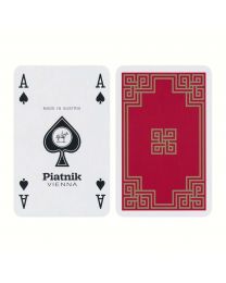 Piatnik President Bridge-Spielkarten 2 x 55 Blatt in Doppeletui