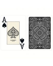 Plastik Spielkarten Modiano Texas Poker schwarz