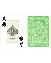 Plastik Spielkarten Modiano Texas Poker hellgrün