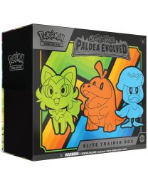Pokémon-Sammelkartenspiel: Top-Trainer-Box Scarlet & Violet—Paldea Evolved (englisch)