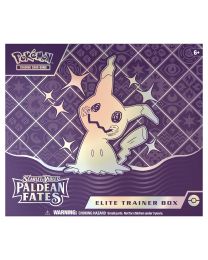 Pokémon-Sammelkartenspiel: Top-Trainer-Box Scarlet & Violet-Paldean Fates (englisch)
