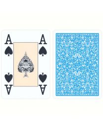 Dal Negro Spielkarten Poker hellblau