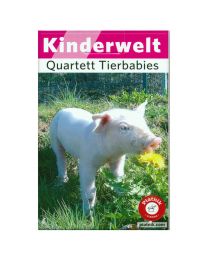 Piatnik Kinderwelt Quartett Tierbabies