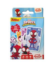 Marvel Spidey und seine Super-Freunde 4in1 Kartenspiel Shuffle