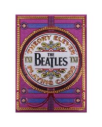 The Beatles Spielkarten rosa