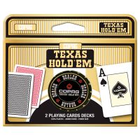 COPAG Texas Hold’em 2 Spielkarten Decks