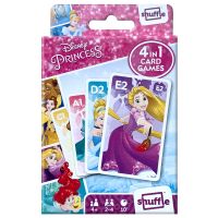 Disney Princess 4 in 1 Kartenspiele