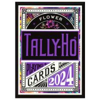 Tally-Ho 2024 Flower Spielkarten