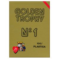 Golden Trophy Modiano Karten rot