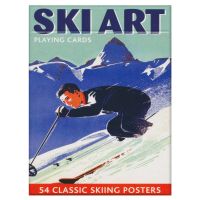Ski Kunst Spielkarten Piatnik