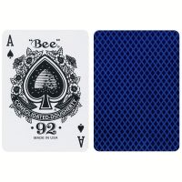 Bee Blue Metalluxe Spielkarten