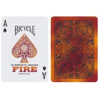 Bicycle Fire Playing Cards Elements Series