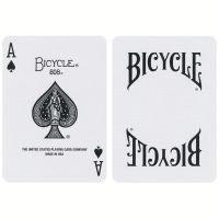 Bicycle Insignia Back Spielkarten Weiß