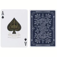 Blue Monarchs Playing Cards