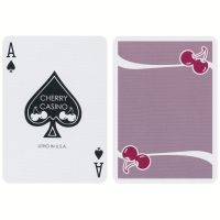 Cherry Casino Flamingo Quartz Pink Spielkarten