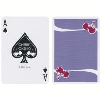 Spielkarten Cherry Casino Fremonts Desert Inn Purple