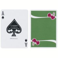 Cherry Casino Playing Cards Fremonts Sahara Green