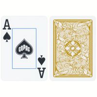COPAG Legacy Plastikkarten Poker Größe schwarz/gold