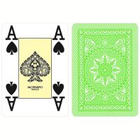 Modiano Karten Poker Cristallo 4 Eckzeichen hellgrün