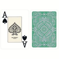 Plastik Spielkarten Modiano Texas Poker grün