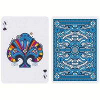 The Beatles Spielkarten blau