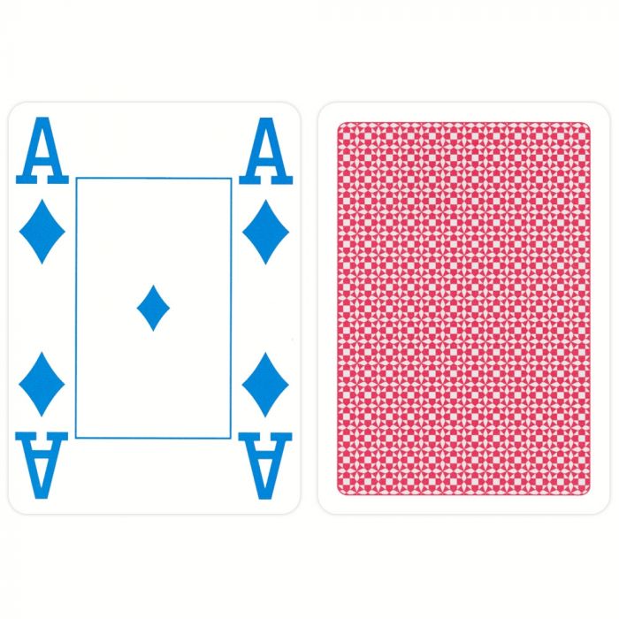 wasserfeste Spielkarten Pokerkarten Plastik 4 Farben 4 Eckzeichen mit Cut Card 
