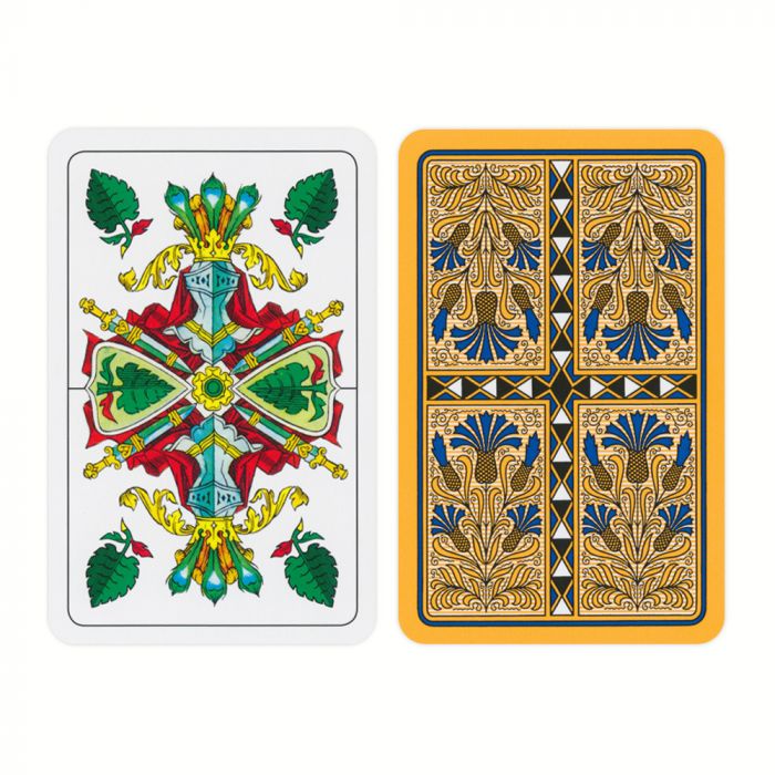 NEU 6 Skatkarten Skatspiele Skatblatt Spielkarten französisches Bild ASS   